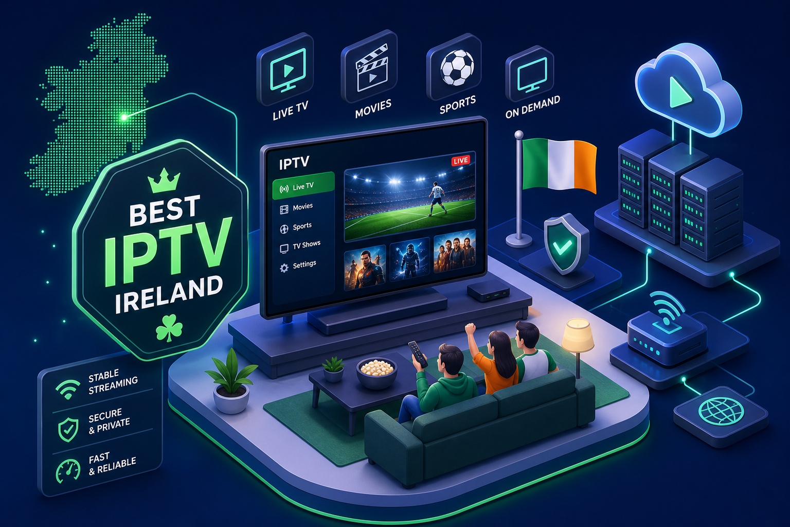 Best IPTV Providers in Ireland for 2026: Our Top Picks