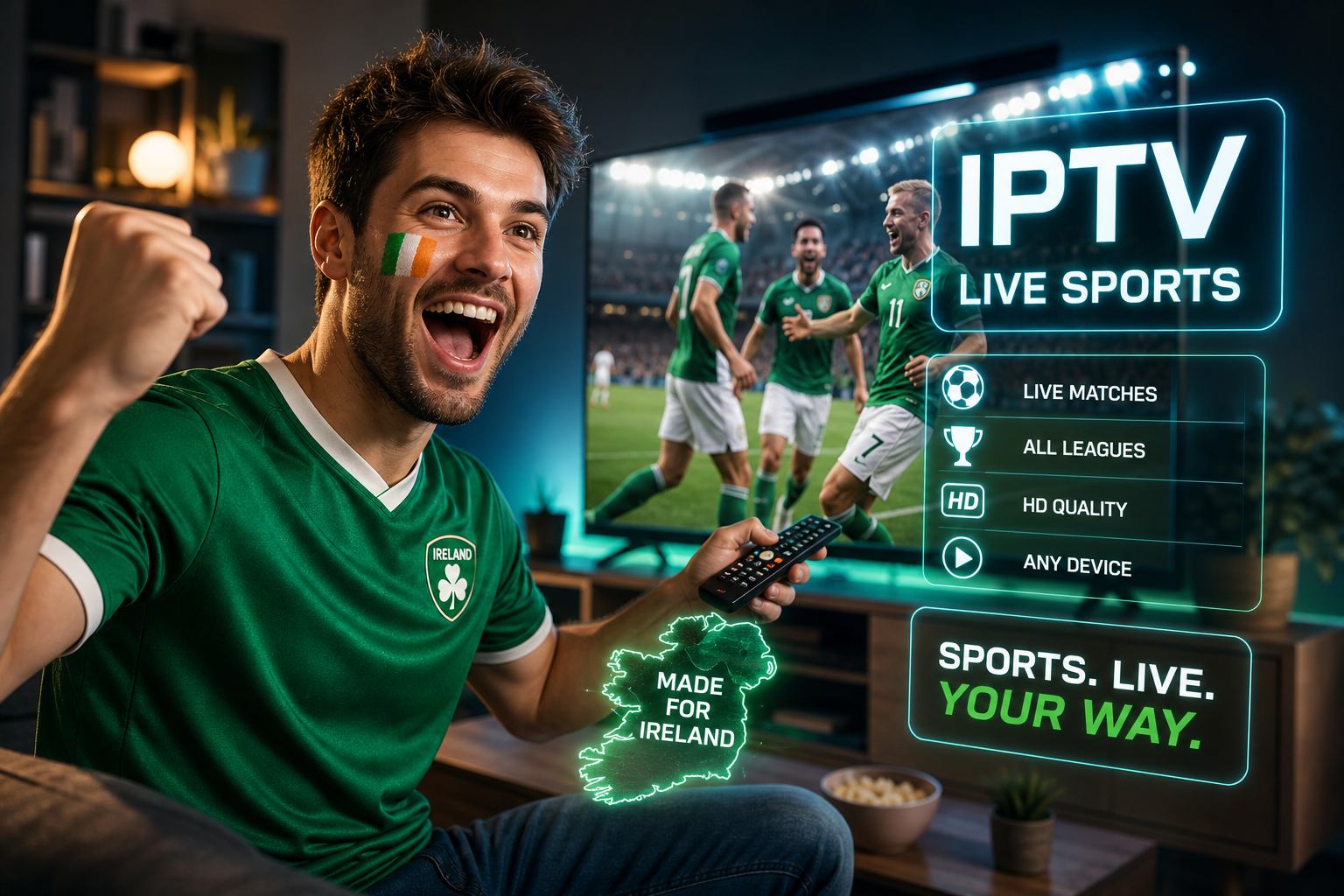 Best IPTV Service for Sports Coverage in Ireland 2026
