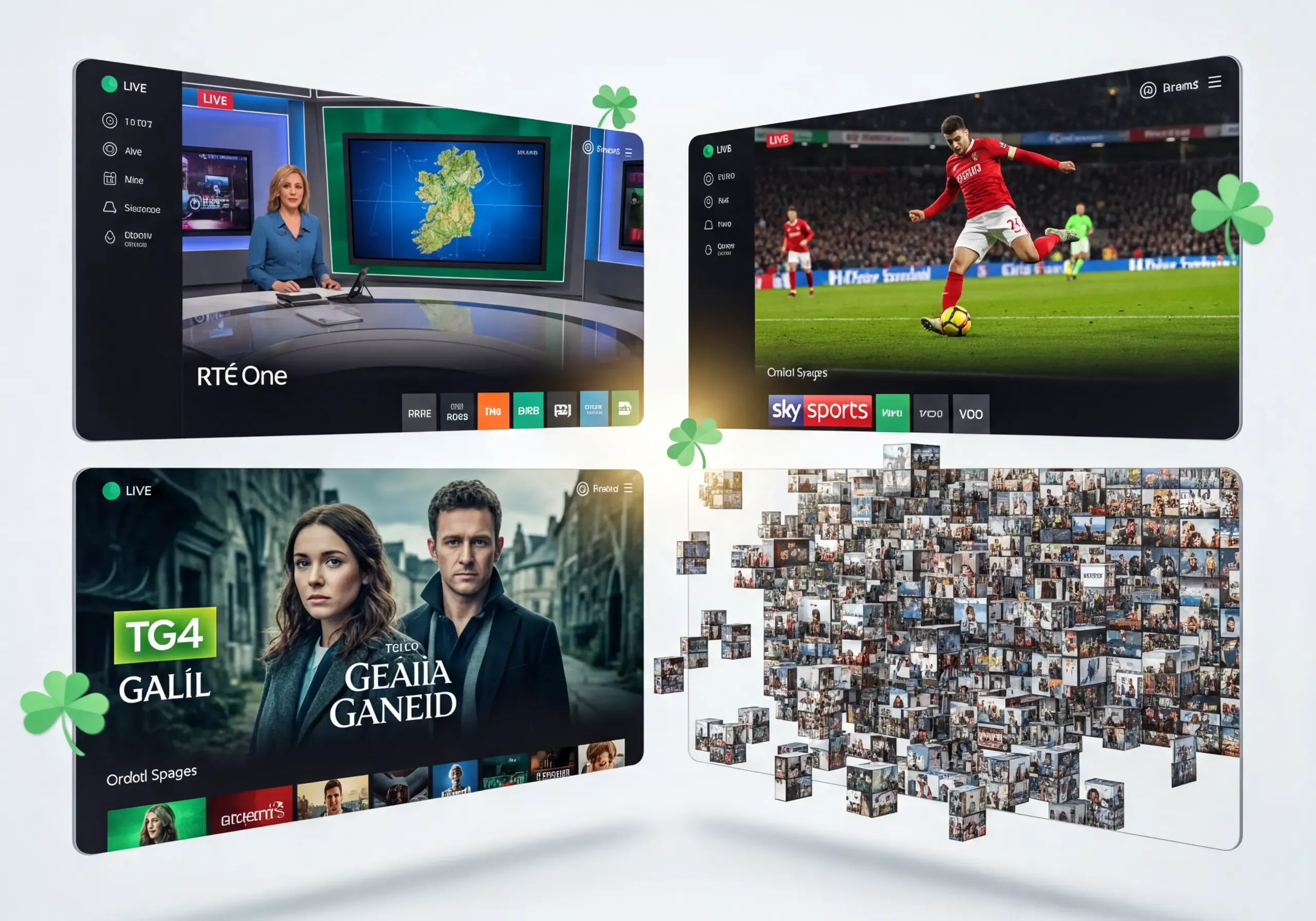 Emerald IPTV Ireland — Sky Sports Premier League live streaming in 4K with no buffering for Irish viewers